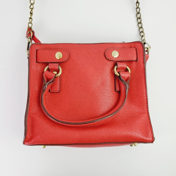 Melie Bianco Red Angela Style Handbag Working Lock - Picture 5 of 7